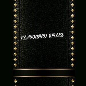 Black and Gold Studded Leather Cover